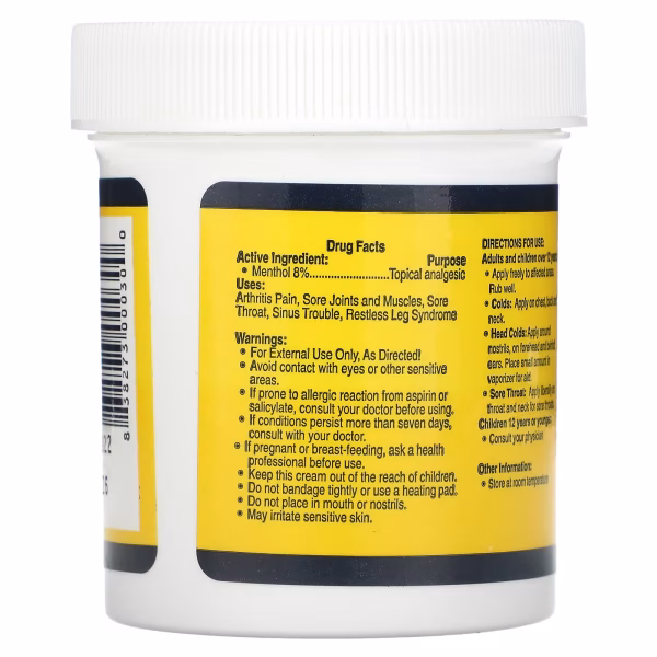 Amish Origins, Deep Penetrating, Pain Relief Greaseless Cream, 3.5 fl oz (99.22 g) - Image 3