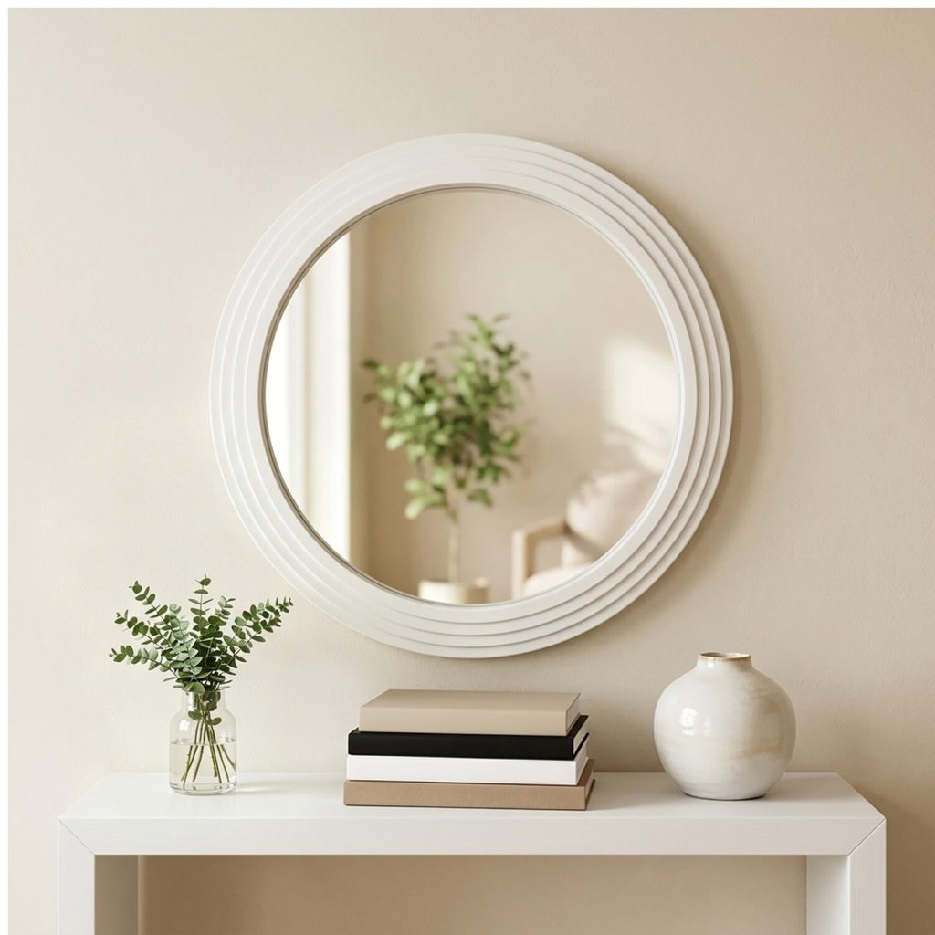 Evie Round Mirror